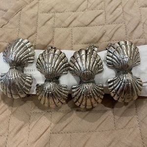 Arthur Court sea shell napkin rings - these are marked 1995 - set of 4